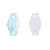 Crystal AM Hexagon Shape High Quality Glass Sew-on Rhinestones WholesaleRhinestone
